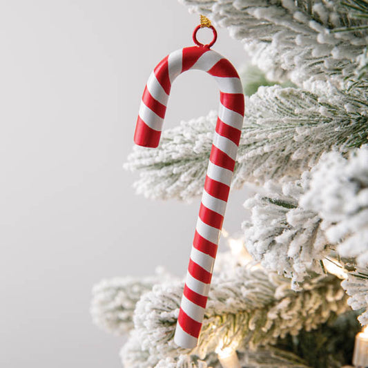 Red Candy Cane Ornament - Box of 4