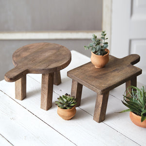 Square Cutting Board Pedestal