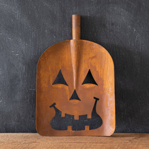 Rusty Shovel Jack-O-Lantern