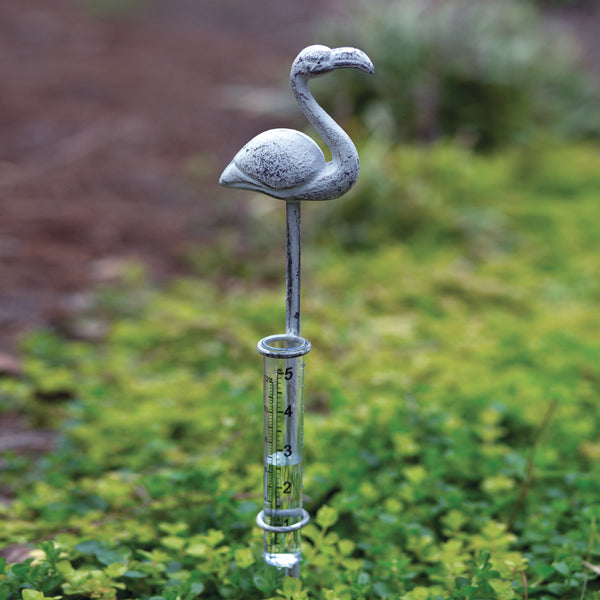 Flamingo Rain Gauge