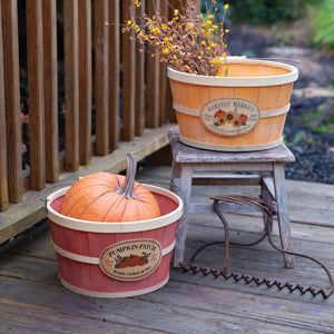 Pumpkin Patch Bushel Basket