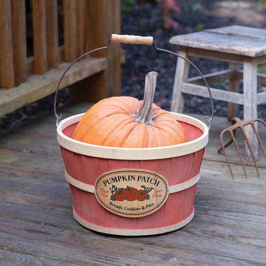 Pumpkin Patch Bushel Basket