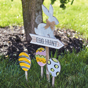 Egg Hunt Bunny Stake