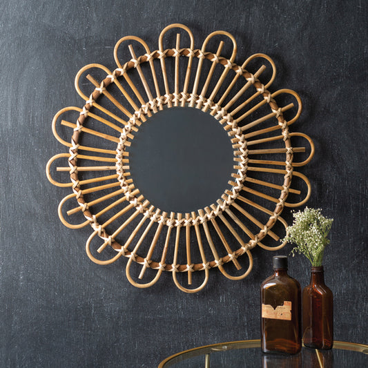 Rattan Wall Mirror