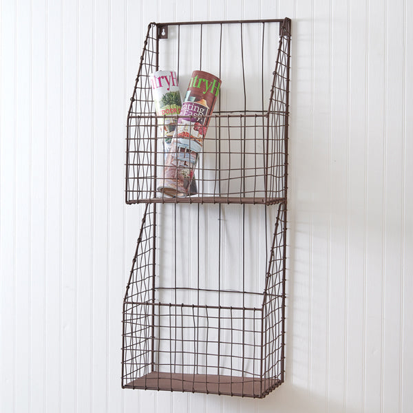 Two-Tier General Store Wall Bin