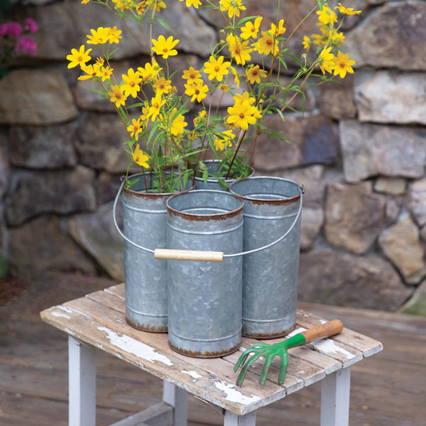 Four Bin Floral Caddy