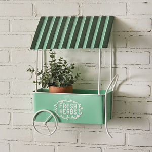 Fresh Herbs Hanging Wall Cart