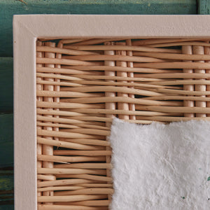 Framed Carrot Basket Art