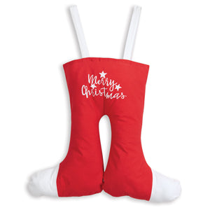 Santa Pants Double Christmas Stocking