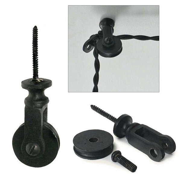 Screw in Pulley - Box of 2