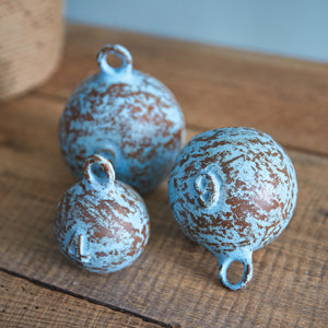 Set of Three Weathered Nautical Weights