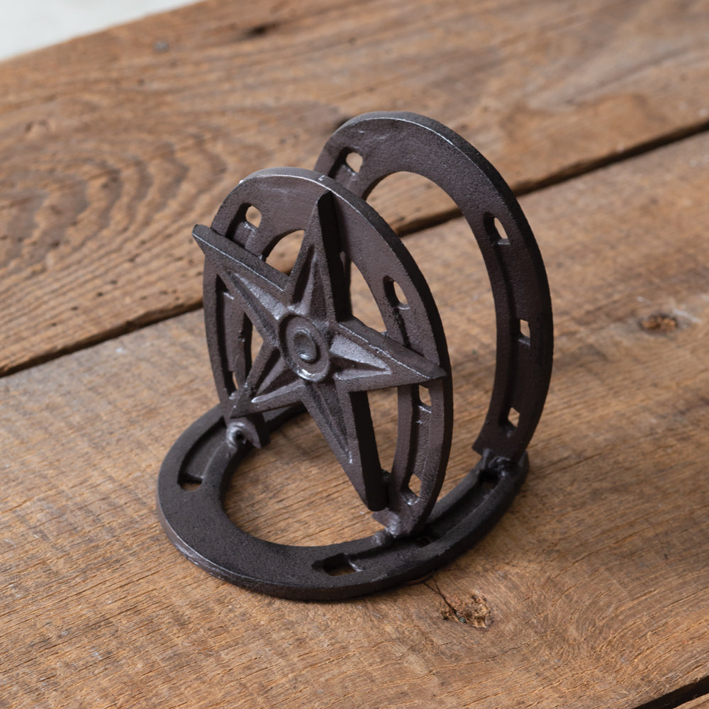 Western Cast Iron Napkin Holder