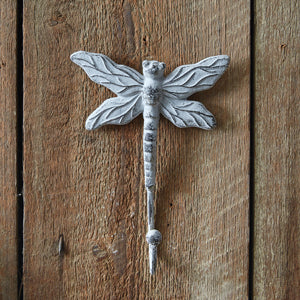 Cast Iron Dragonfly Wall Hook - Box of 2