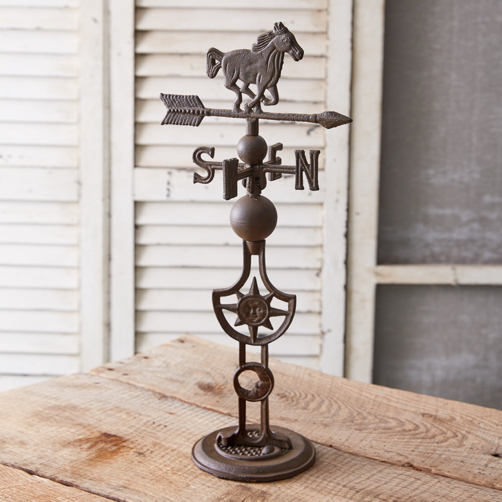 Decorative Horse Weathervane Stand