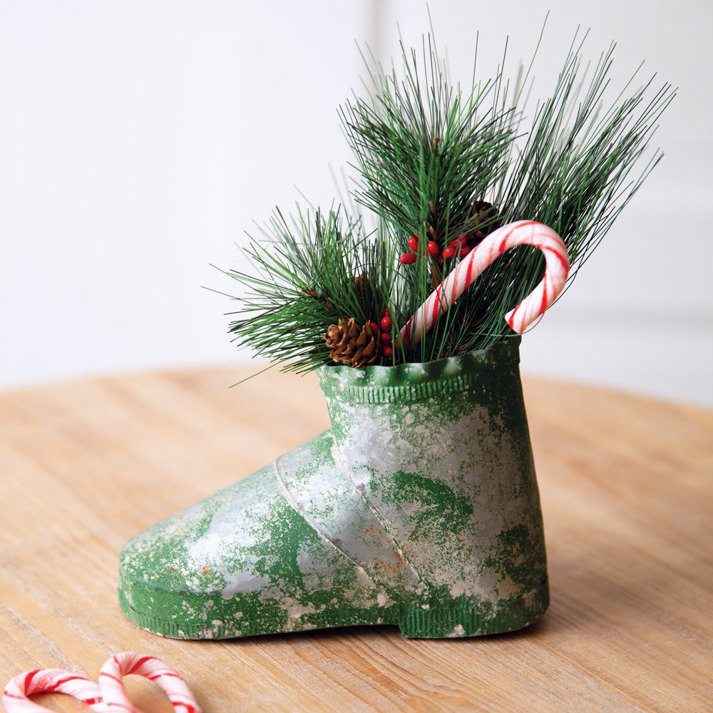 Rusty Boot Planter