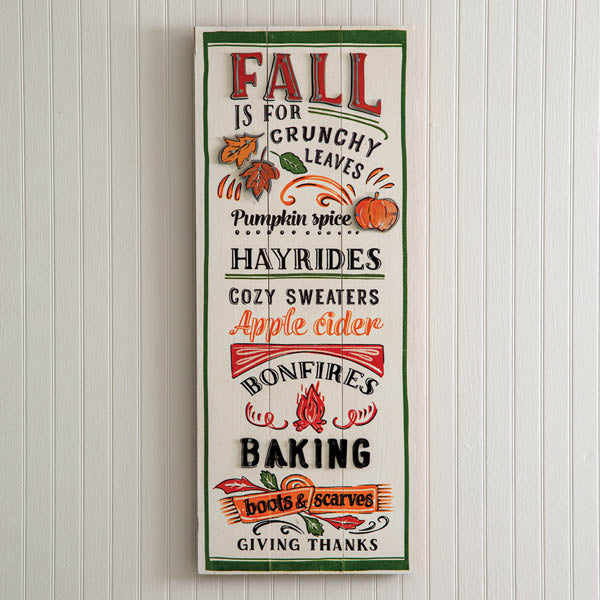 Fall Fun Wall Sign