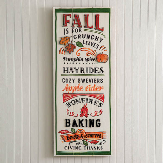 Fall Fun Wall Sign