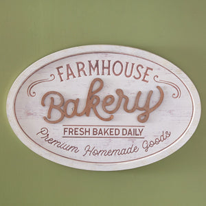 Farmhouse Bakery Wall Sign