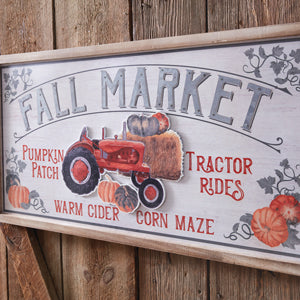 Fall Market Wall Sign