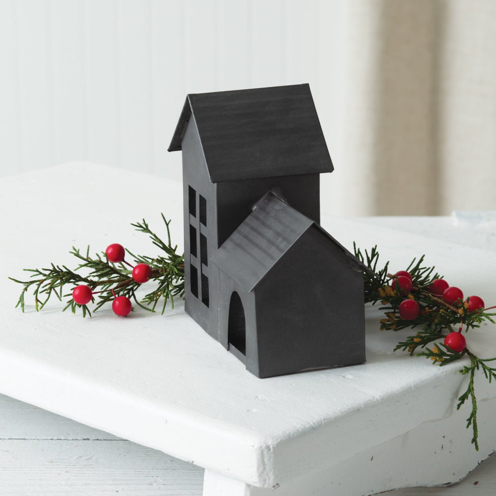 Galvanized Farmhouse Christmas Figurine