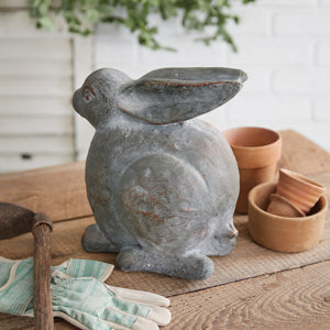 Cottontail Rabbit Garden Statue