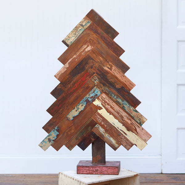 Reclaimed Wood Spruce Tree