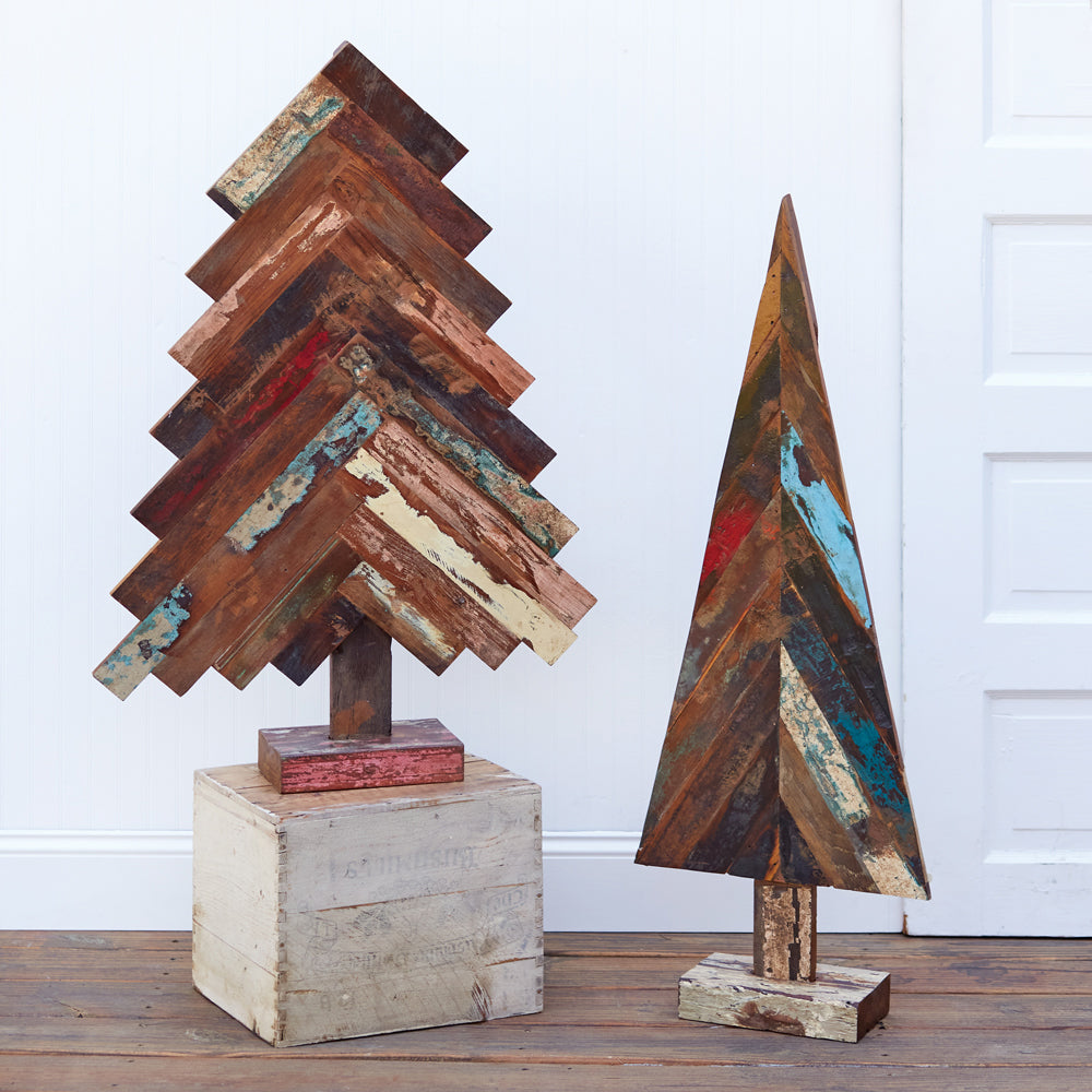 Reclaimed Wood Fir Tree