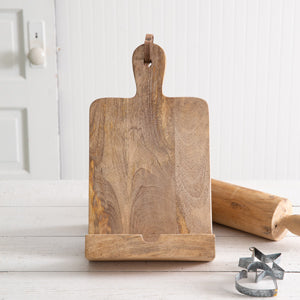 Cutting Board Cookbook Stand