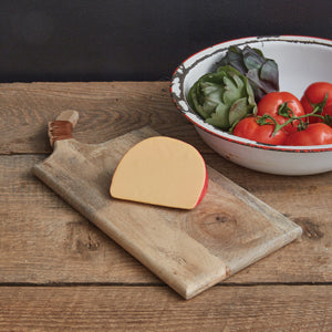 Cleaver Cutting Board with Leather Handle