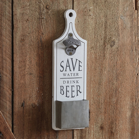 Save Water Drink Beer Bottle Opener