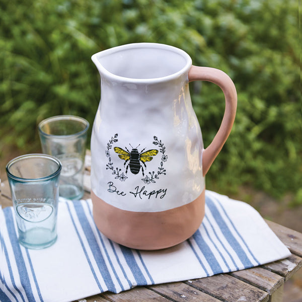 Bee Happy Milk Pitcher