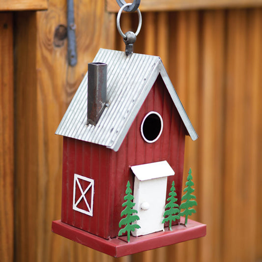 Charming Christmas Birdhouse