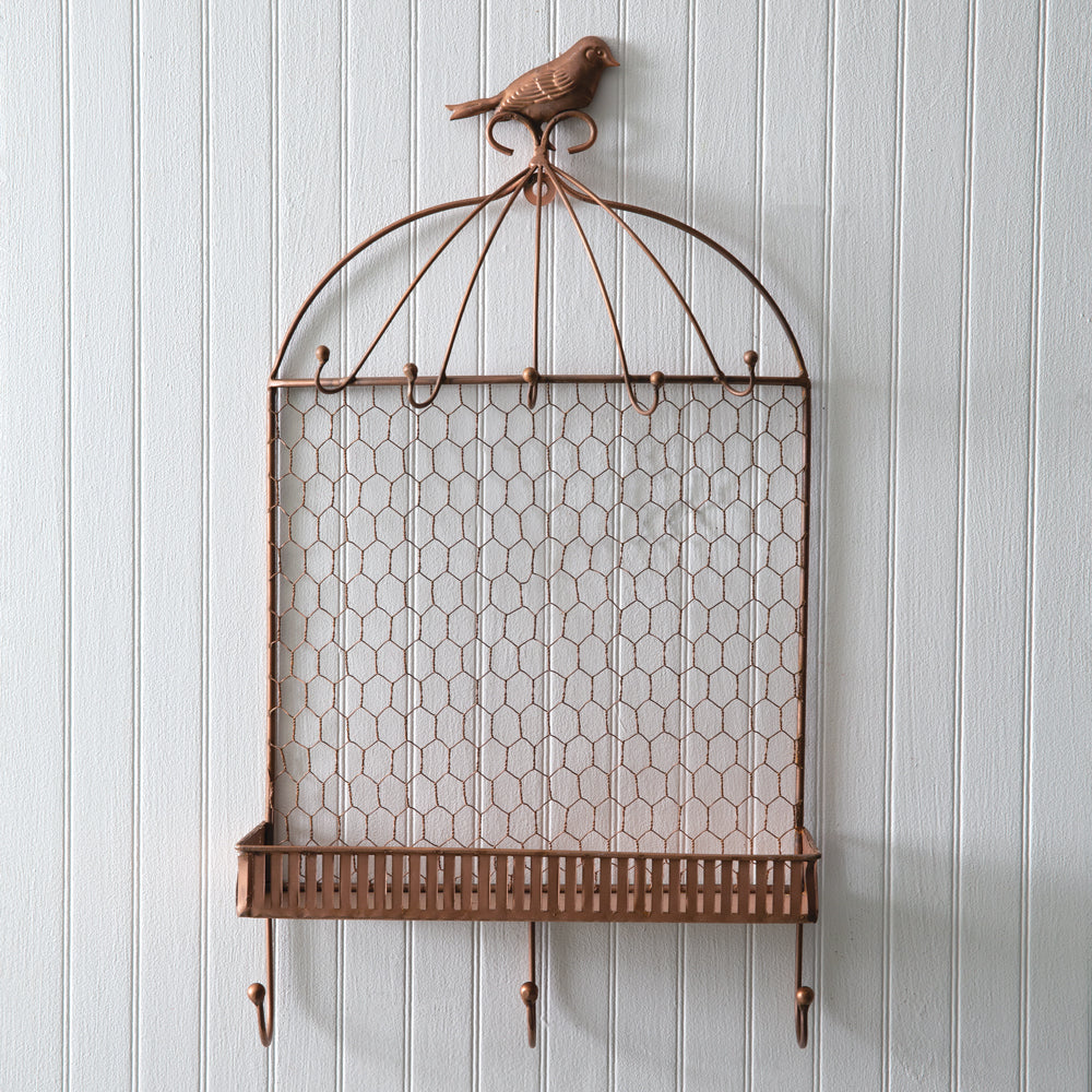 Copper Farmhouse Hanging Jewelry Display