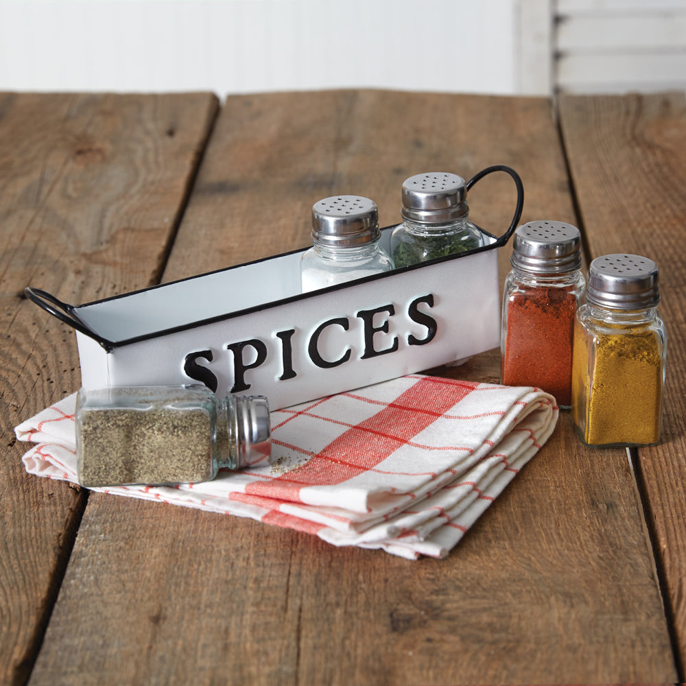 Farmhouse Spices Caddy