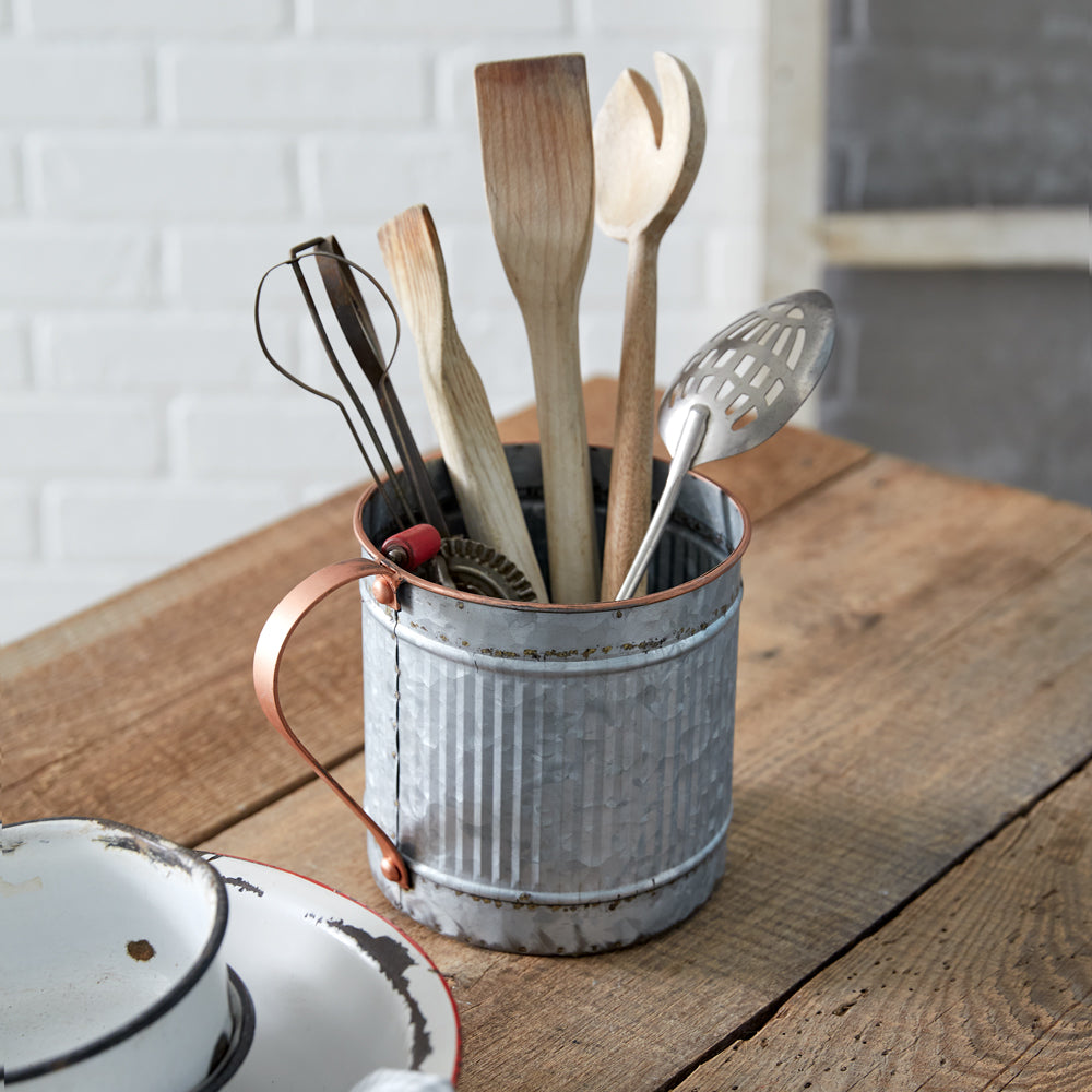 Two-Tone Corrugated Pitcher