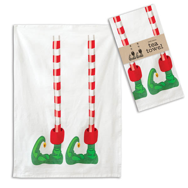 Elf Tea Towel - Box of 4