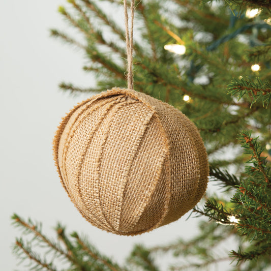 Burlap Fabric Ornament