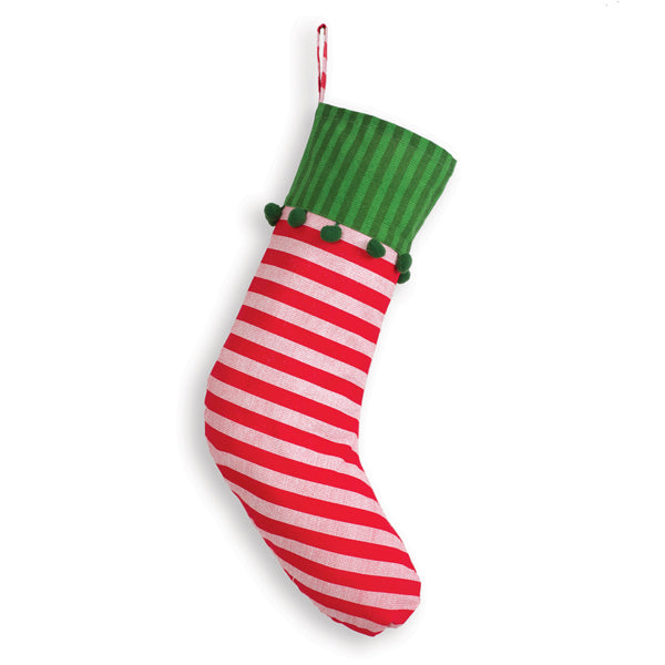 Elf's Uniform Christmas Stocking