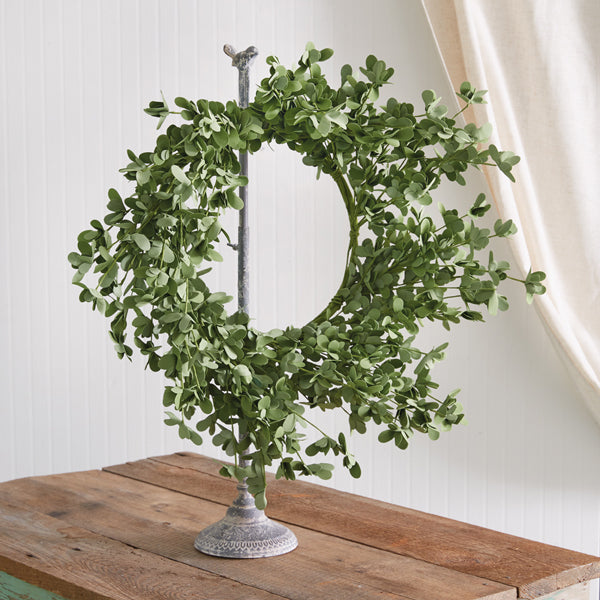 Extendable Wreath Holder with Songbird