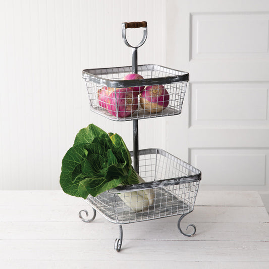 Ellison Two-Tier Wire Caddy