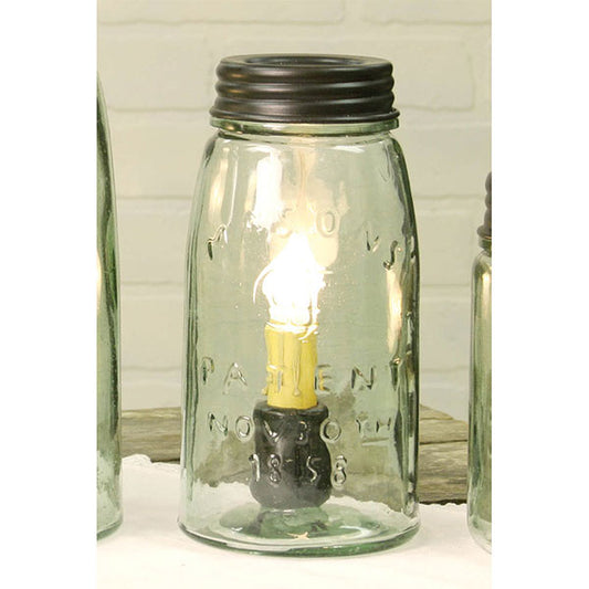 Quart Mason Jar Lamp