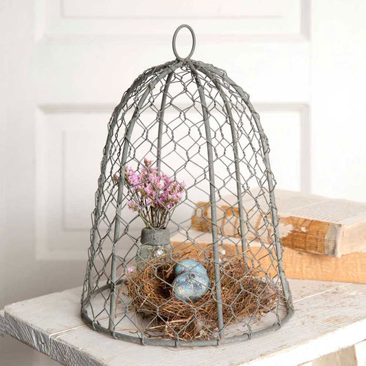 Chicken Wire 10 Inch Cloche